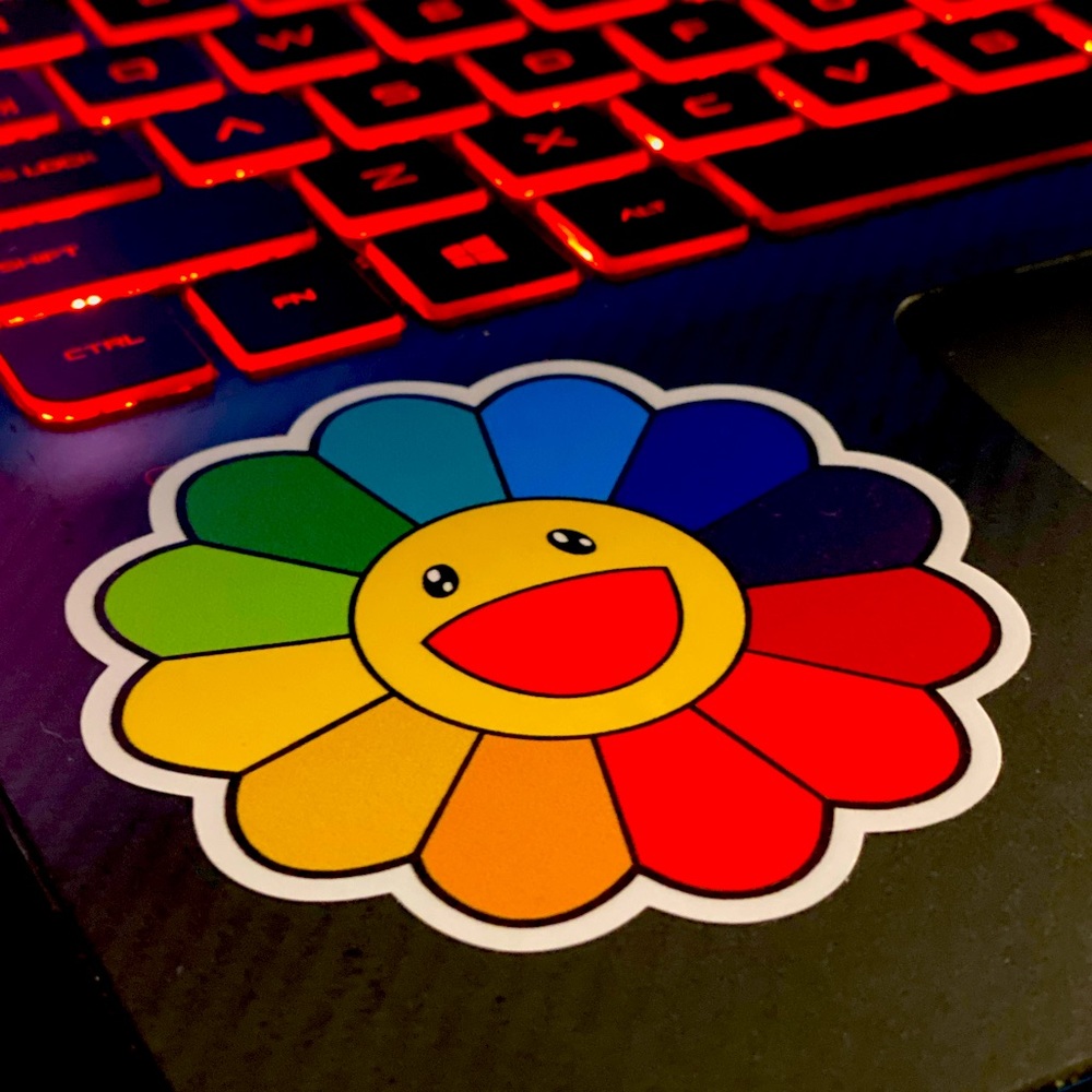 Takashi Murakami - SunFlower Stickers